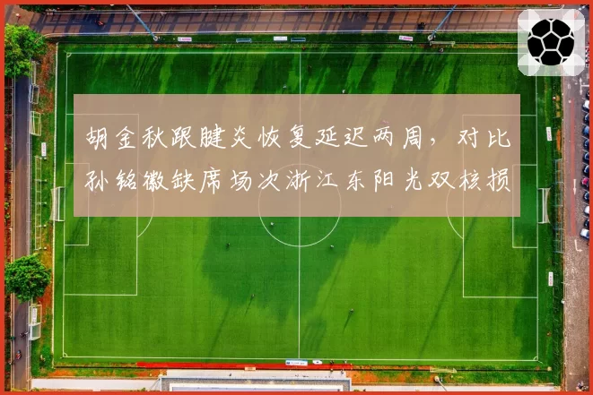 胡金秋跟腱炎恢复延迟两周,对比孙铭徽缺席场次浙江东阳光双核损耗谁更致命